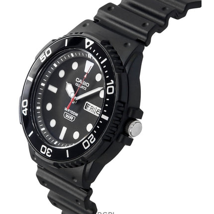 Casio Standard Analog Resin Rem Black Dial Quartz MRW-230H-1E1V 100M herreur