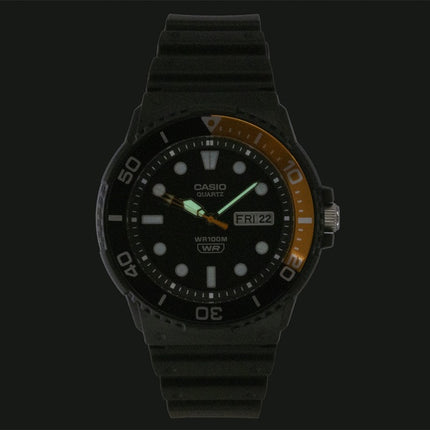 Casio Analog Resin Rem Black Dial Quartz MRW-230H-1E4V 100M herreur