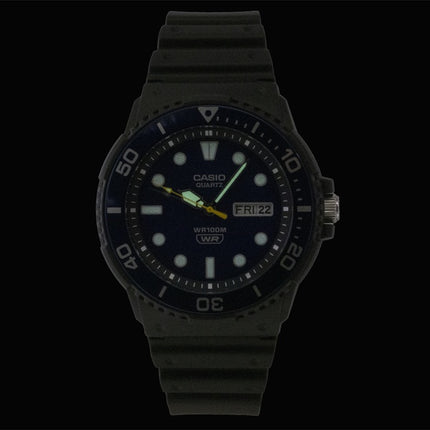 Casio Analog Resin Rem Blue Dial Quartz MRW-230H-2EV 100M herreur