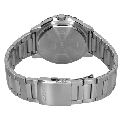 Casio Standard Analog Rustfrit Stål Sort Skive Quartz MTD-125D-1A3V 100M Herreur