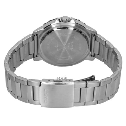 Casio Standard Analog Rustfrit Stål Aqua Blå Skive Quartz MTD-125D-2A3V 100M Herreur