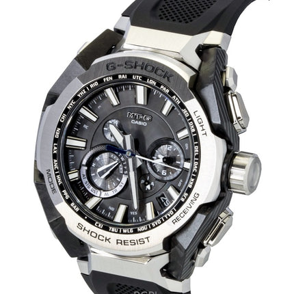 Casio G-Shock MT-G harpiksrem smartphone link analog sort urskive solcelle MTG-B4000-1A 200M herreur