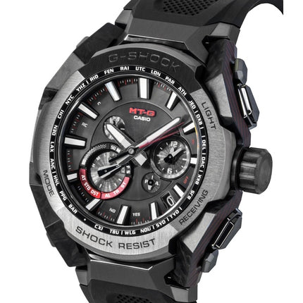 Casio G-Shock MT G Smartphone Link sort harpiksrem sort urskive solcelle MTG-B4000B-1A 200M herreur