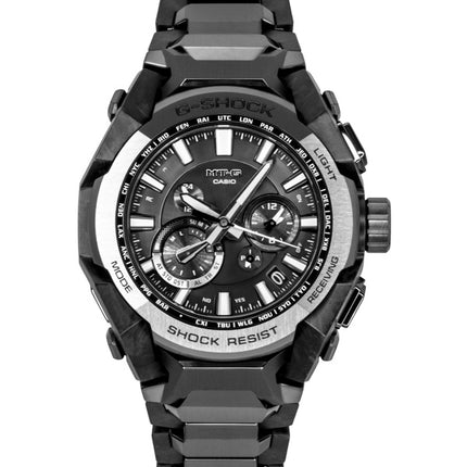 Casio G-Shock MT G Smartphone Link analog digital rustfrit stål sort urskive solcelle MTG-B4000BD-1A 200M herreur