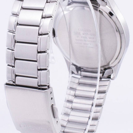 Casio Enticer kvarts Analog sølv urskive MTP-1239D-7ADF MTP-1239D-7A Herreur