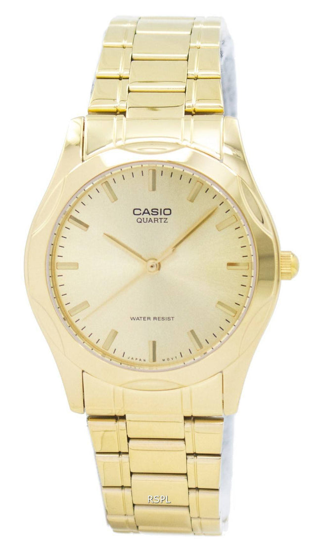 Casio kvarts forgyldt Analog MTP-1275G-9ADF MTP-1275G-9A Herreur