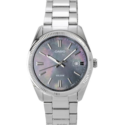 Casio Standard Analog Rustfrit Stål Perlemor Quartz MTP-1302DS-1AV Herreur