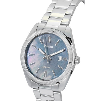 Casio Standard Analog Rustfrit Stål Perlemor Quartz MTP-1302DS-1AV Herreur
