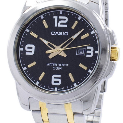 Casio Enticer Analog Quartz MTP-1314SG-1AV MTP1314SG-1AV Herreur
