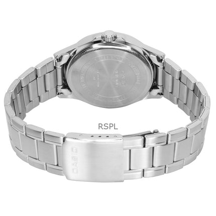 Casio Standard Analog Rustfrit Stål Grøn Skive Quartz MTP-1381D-3AV Herreur