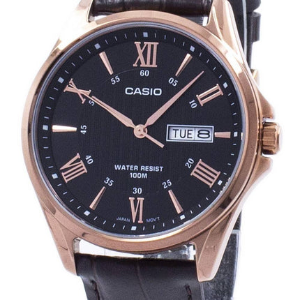 Casio Enticer Analog Quartz MTP-1384L-1AV MTP1384L-1AV Herreur