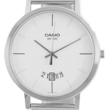 Casio Classic Analog rustfrit stÃ¥lnet Quartz MTP-B100M-7E MTPB100M-7E Herreur