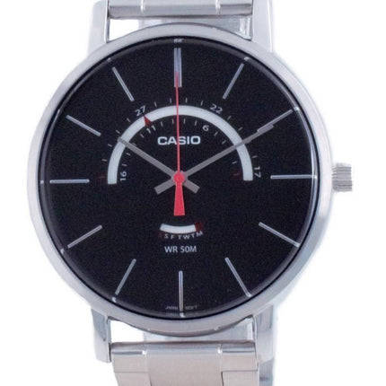 Casio Classic Analog rustfrit stÃ¥l kvarts MTP-B105D-1A MTPB105D-1 Herreur