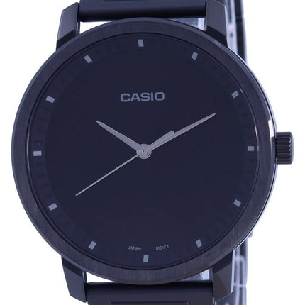 Casio Analog sort skive i rustfrit stÃ¥l MTP-B115B-1E MTPB115B-1 herreur