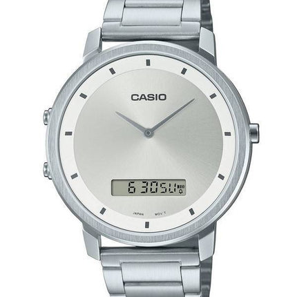 Casio Standard Rustfrit Stål Analog Digital MTP-B200D-7E MTPB200D-7 Herreur