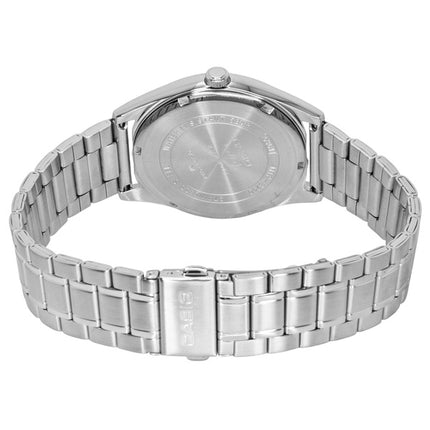 Casio Standard Analog Rustfrit Stål Hvid Skive Quartz MTP-B210D-7AV Herreur