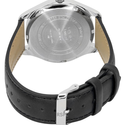 Casio analog læderrem grøn urskive kvarts MTP-B315L-3AV herreur