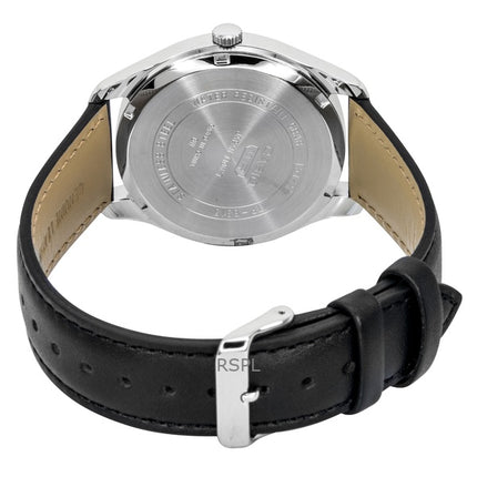 Casio analog læderrem rød urskive quartz MTP-B315L-4AV herreur