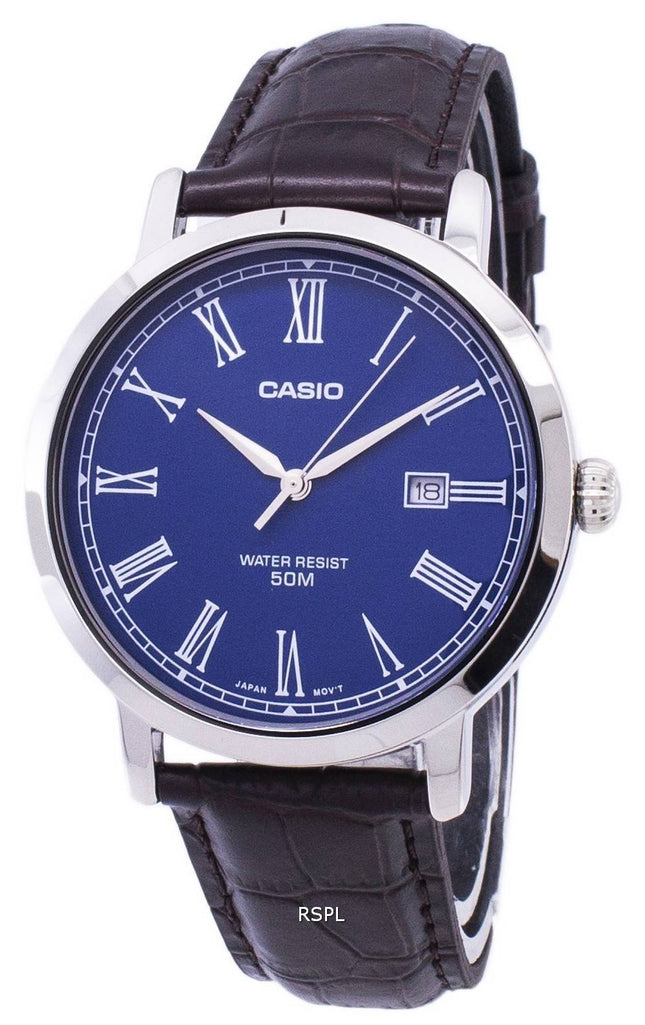 Casio Analog Quartz MTP-E149L-2BV MTPE149L-2BV Herreur