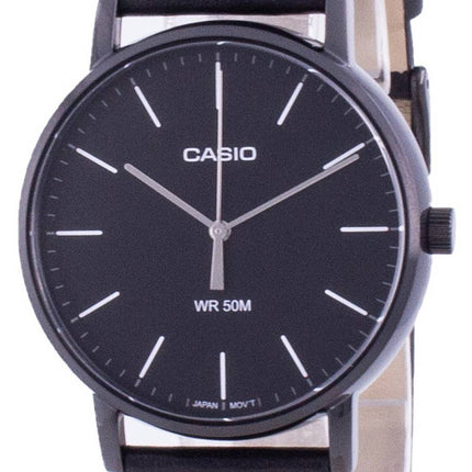 Casio Black Dial Quartz MTP-E171BL-1E MTPE171BL-1 Herreur