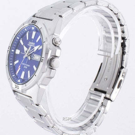 Casio Illuminator Analog Quartz MTP-E203D-2AV MTPE203D-2AV Herreur