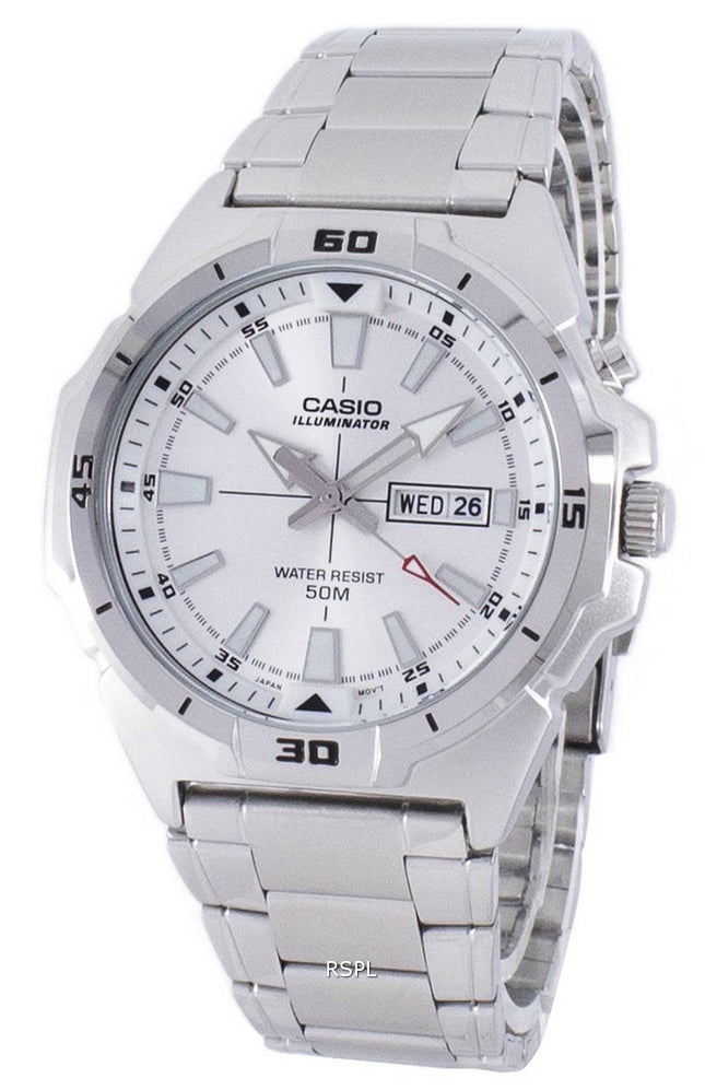 Casio Illuminator Analog Quartz MTP-E203D-7AV MTPE203D-7AV Herreur