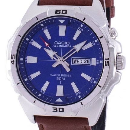Casio Illuminator Analog Quartz MTP-E203L-2AV MTPE203L-2AV Herreur