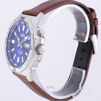 Casio Illuminator Analog Quartz MTP-E203L-2AV MTPE203L-2AV Herreur
