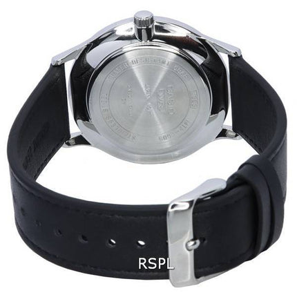 Casio Standard Analog Læderrem Flerfarvet Urskive Quartz MTP-E605L-7E MTPE605L-7E Herreur