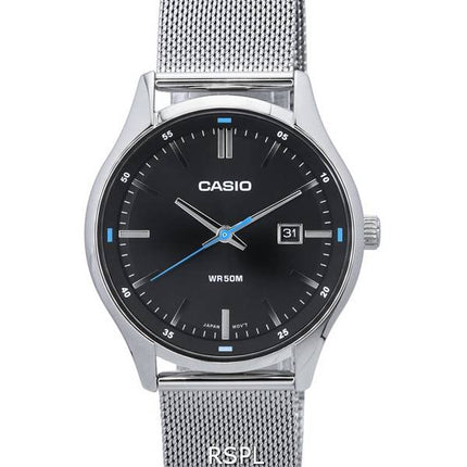 Casio Standard Analog Black Dial Quartz MTP-E710M-1A MTPE710M-1 herreur