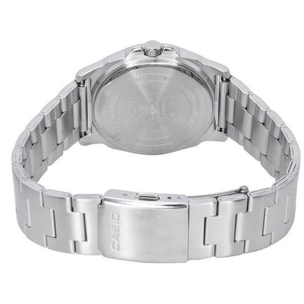 Casio Standard Analog Rustfrit Stål Sort Urskive Quartz MTP-E720D-1A herreur