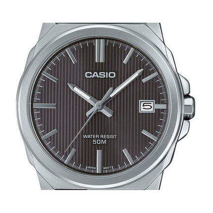 Casio Standard Analog rustfrit stål grå skive Quartz MTP-E720D-8AV herreur