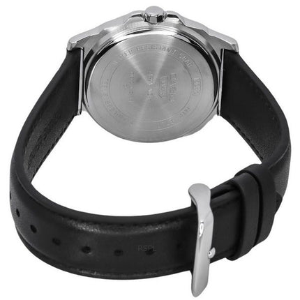 Casio Standard Analog Læderrem Black Dial Quartz MTP-E720L-1A herreur