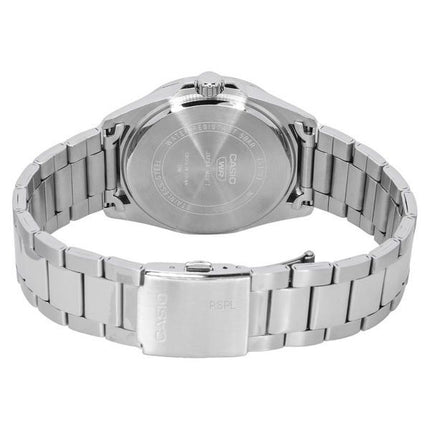 Casio Standard Analog rustfrit stål Blue Dial Quartz MTP-E725D-2A herreur