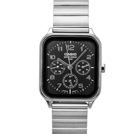 Casio Standard Analog Rustfrit Stål Sort Skive Quartz MTP-M306D-1AV Herreur