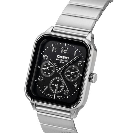 Casio Standard Analog Rustfrit Stål Sort Skive Quartz MTP-M306D-1AV Herreur