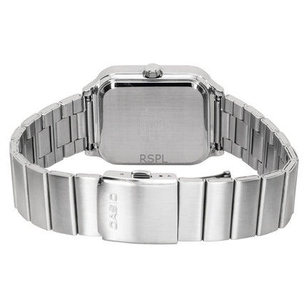 Casio Standard Analog Rustfrit Stål Sort Skive Quartz MTP-M306D-1AV Herreur