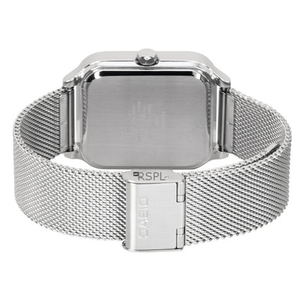 Casio Standard Analog Rustfrit Stål Sort Skive Quartz MTP-M306M-1AV Herreur