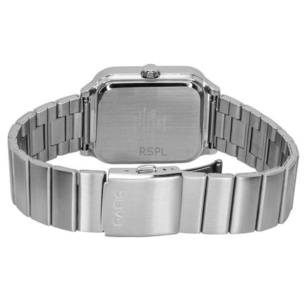 Casio Standard Analog Rustfrit Stål Grøn Og Hvid Skive Quartz MTP-M307D-3BV Herreur