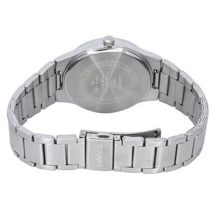 Casio Standard Analog Rustfrit Stål Sort Skive Solar Powered MTP-RS105D-1B Herreur