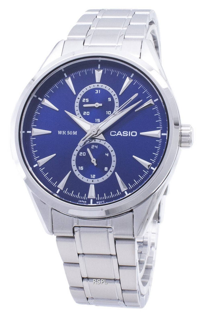 Casio Enticer MTP-SW340D-2AV MTPSW340D-2AV Quartz Mænds Ur