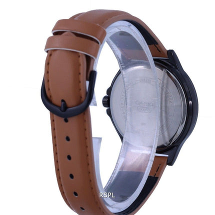 Casio Chronograph Læderrem Analog MTP-V300BL-5A MTPV300BL-5 Herreur