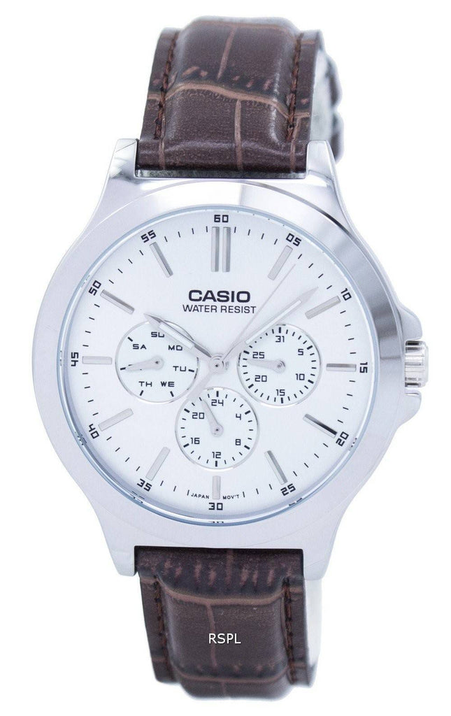 Casio Enticer Analog Quartz MTP-V300L-7AUDF MTPV300L-7AUDF Herreur