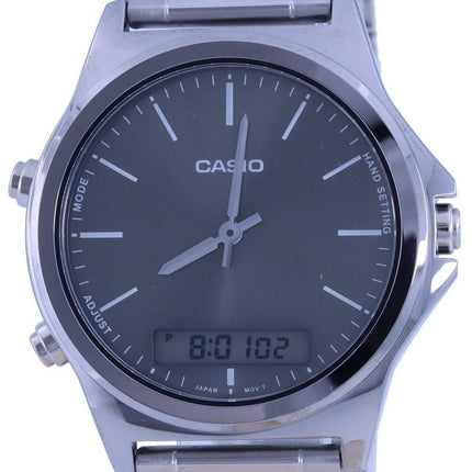 Casio analog digital lÃ¦derrem med sort skive MTP-VC01D-8E MTPVC01D-8 herreur