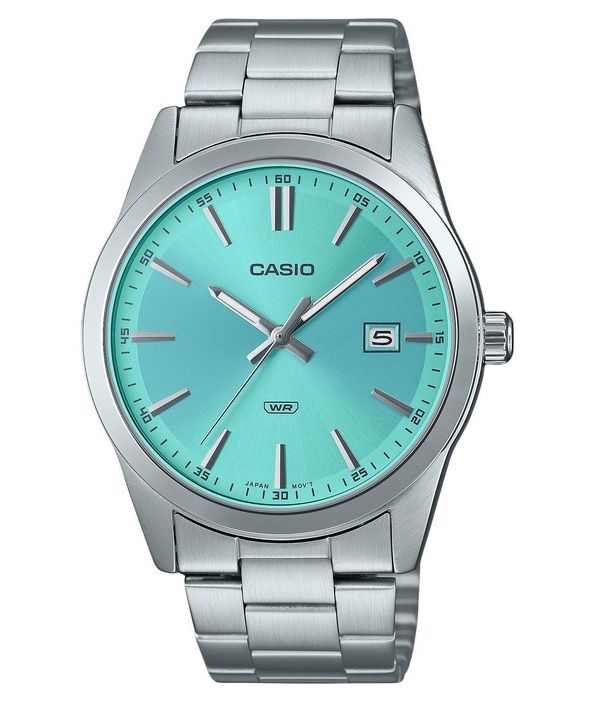 Casio Standard Analog Rustfrit Stål Mint Blue Dial Quartz MTP-VD03D-2A3 Herreur