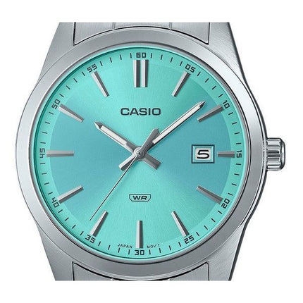 Casio Standard Analog Rustfrit Stål Mint Blue Dial Quartz MTP-VD03D-2A3 Herreur