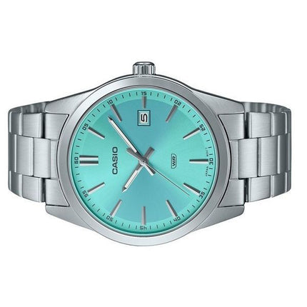 Casio Standard Analog Rustfrit Stål Mint Blue Dial Quartz MTP-VD03D-2A3 Herreur