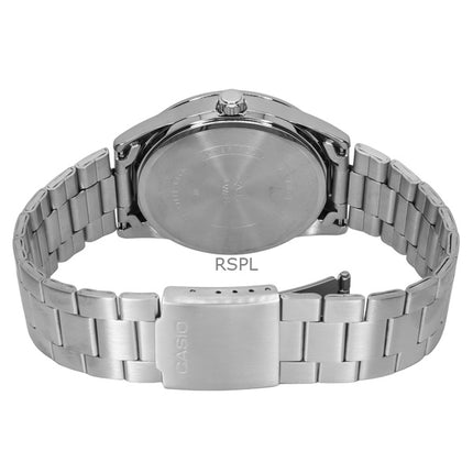 Casio Standard Analog rustfrit stål Grøn skive Quartz MTP-VD03D-3A1 herreur