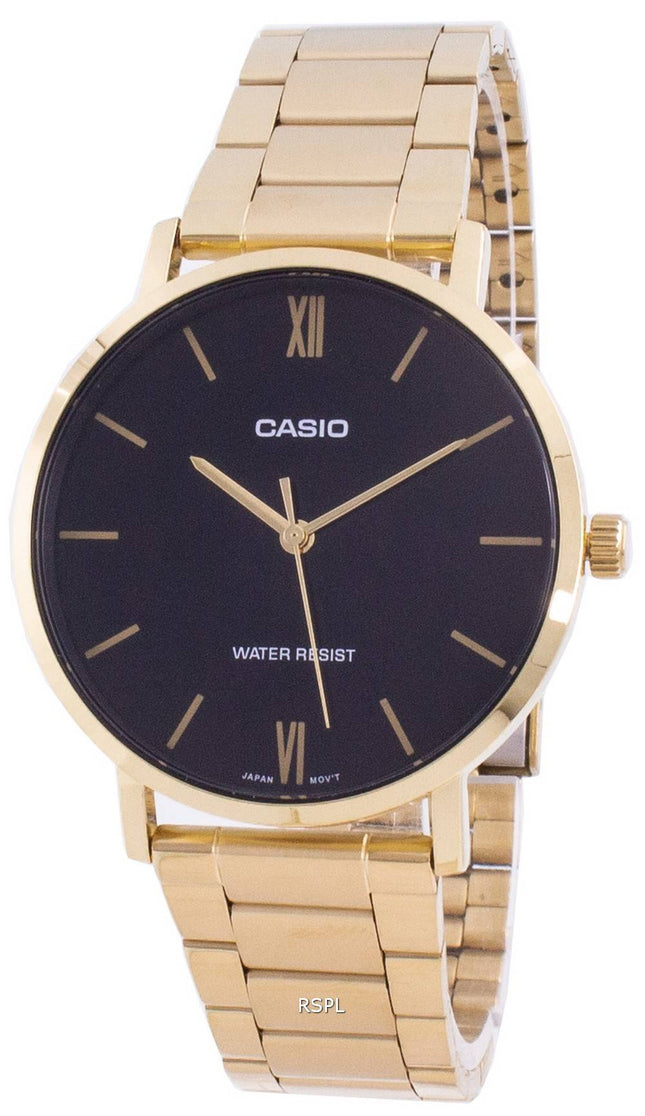 Casio MTP-VT01G-1B Quartz Herreur