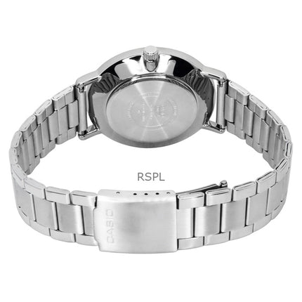 Casio standard analog rustfrit stål hvid skive kvarts MTP-VT04D-7E herreur